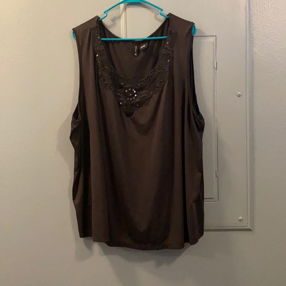 Black dress tank